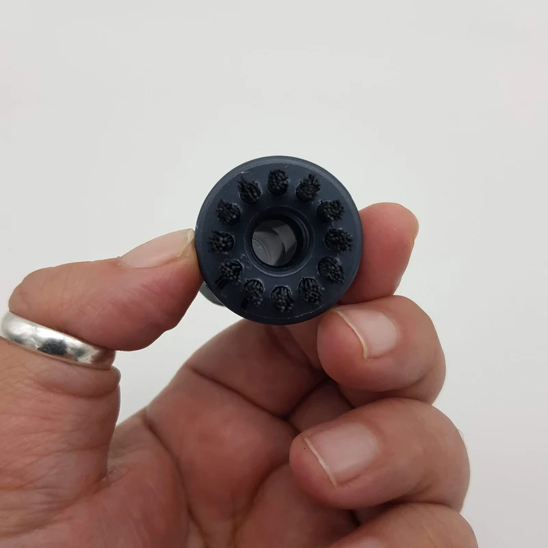 Spazzolino tondo in nylon per vaporettino lux sv440 Polti