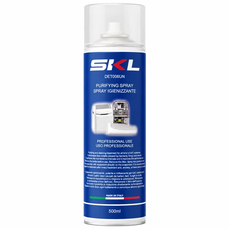 Spray igienizzante climatizzatori SKL 500 ml DET006UN