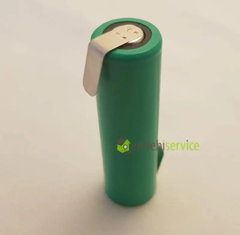 Batteria ricaricabile con alette tipo stilo 1,2v-1900 mah nimh Panasonic