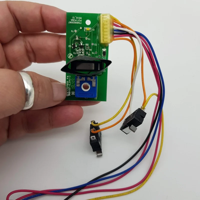 Scheda modulo elettronico per scopa a vapore Black+Decker fsmh1300fx