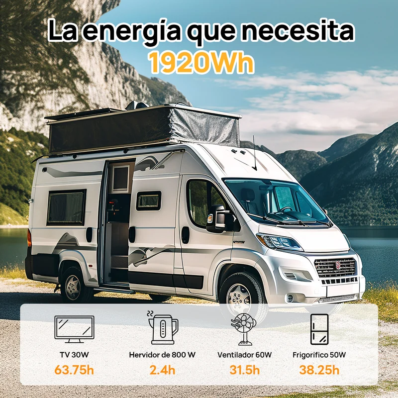 Batería Litio LiFePO4 12V 150Ah Con Protección Contra Bajas Temp por Bluetooth