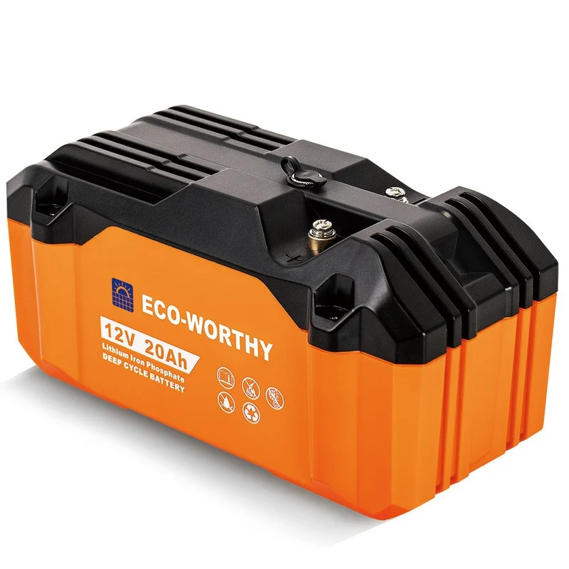 Batería portátil Litio LiFePO4 12V 20Ah