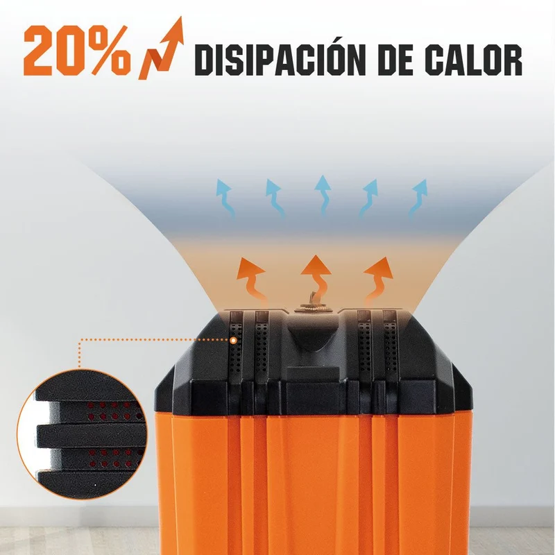 Batería portátil Litio LiFePO4 12V 20Ah