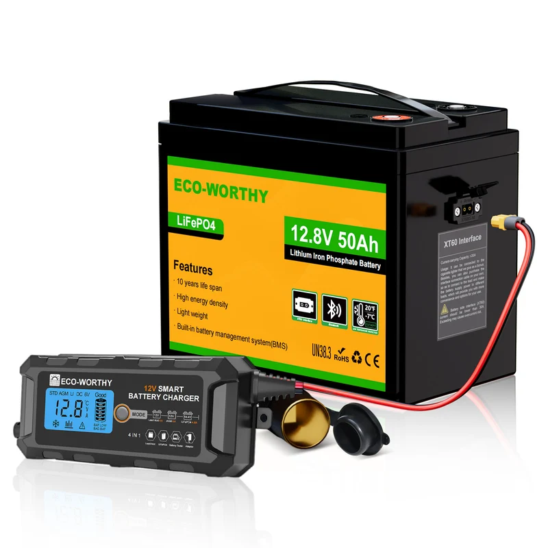 Batería Litio LiFePO4 12V 50Ah