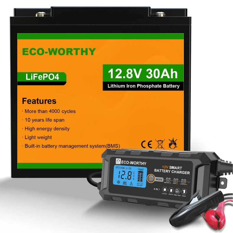 Batería Litio LiFePO4 12V 30Ah