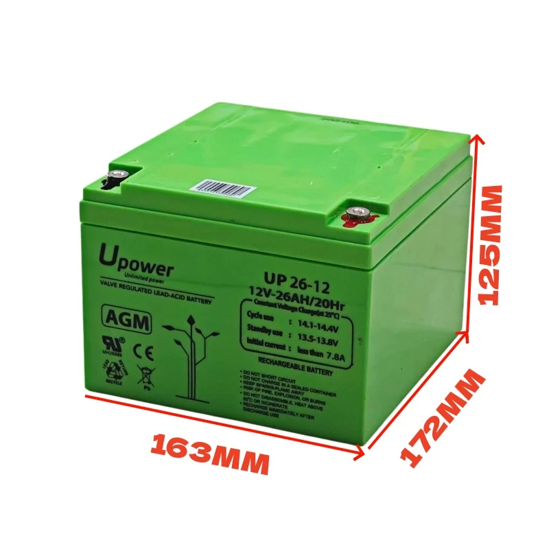 Bateria plomo 12V 20AH