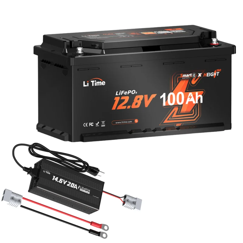 [Ukraine] Літієва батарея LiFePO4 12V 100Ah з Bluetooth моніторингом - 100A BMS