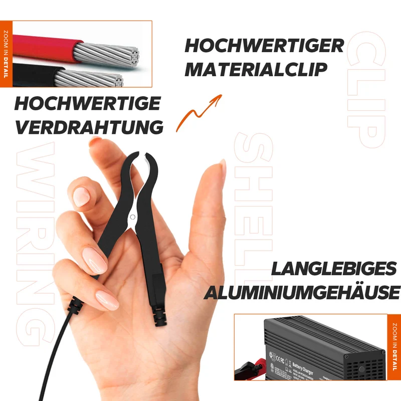 ✅Gebraucht✅LiTime 14.6V 20A Lithium Batterieladegerät für 12V LiFePO4 Lithium Batterie