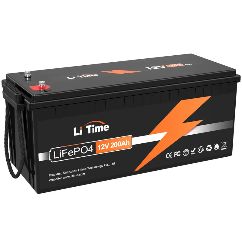[Gebraucht-Like New] LiTime 12V 200Ah LiFePO4 Lithium Batterie