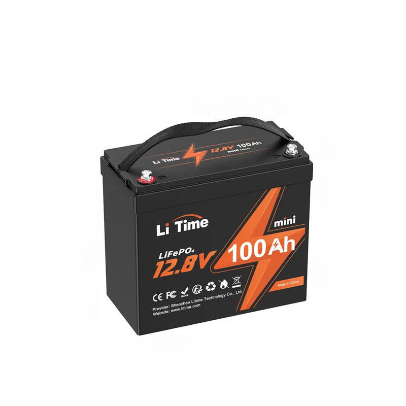 [Gebraucht-Like New] LiTime 12V 100Ah MINI LiFePO4 Lithium Batterie