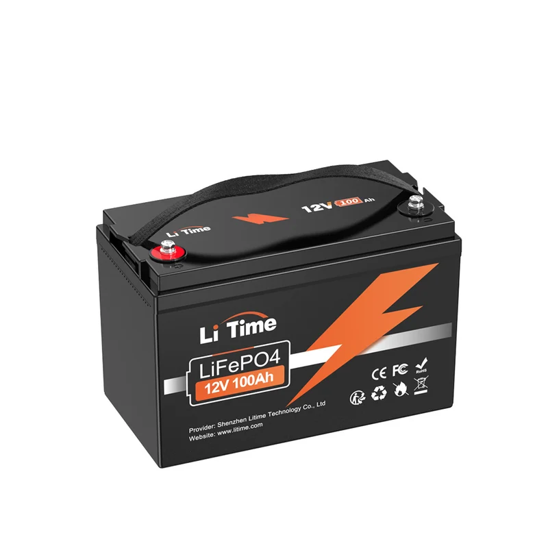 [Gebraucht-Like New] LiTime 12V 100Ah LiFePO4 Lithium Batterie