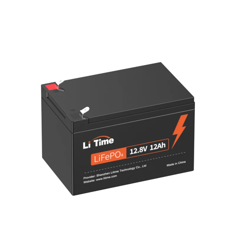 LiTime 12V 12Ah Deep Cycle LiFePO4 Lithium Batterie