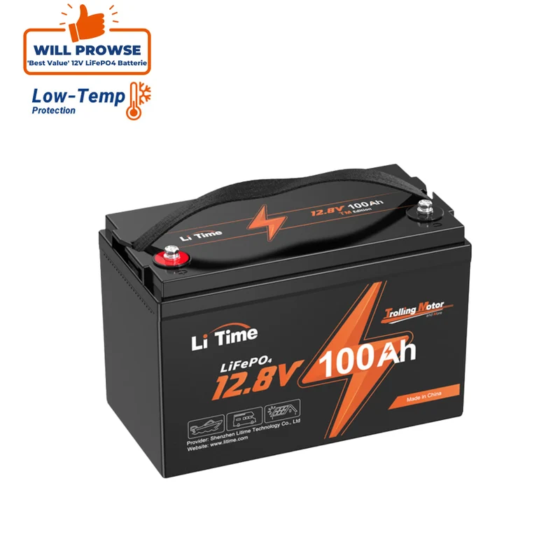 【Ukraine】Акумулятор 12V 100Ah LiFePO4 для низьких температур