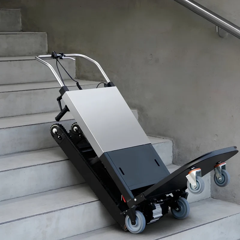 Carretilla eléctrica para subir escaleras
