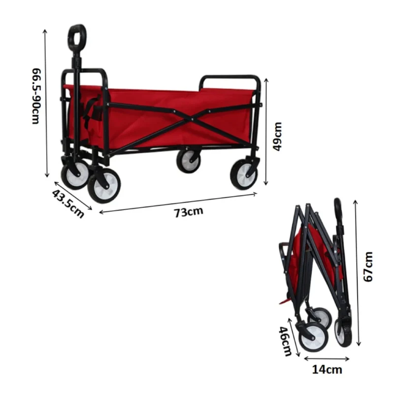 Carro de transporte plegable – Cargo Wagon Pro
