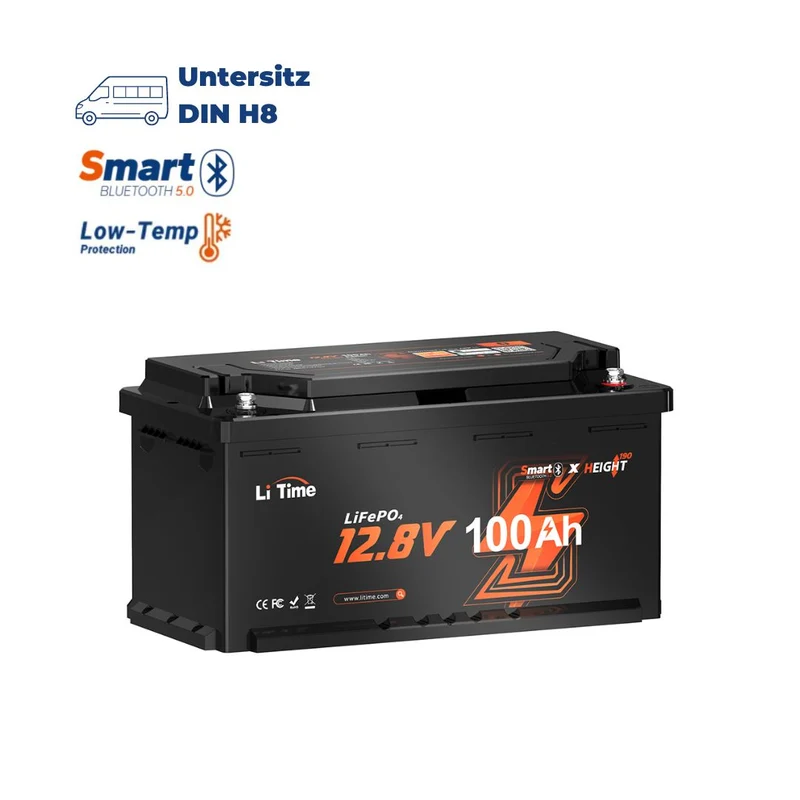 [Ukraine] Літієва батарея LiFePO4 12V 100Ah з Bluetooth моніторингом - 100A BMS