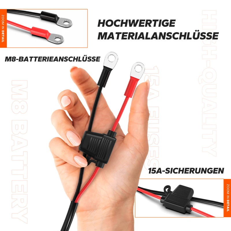 LiTime 14.6V 10A 2-Bank Batterieladegerät IP65 Wasserdicht