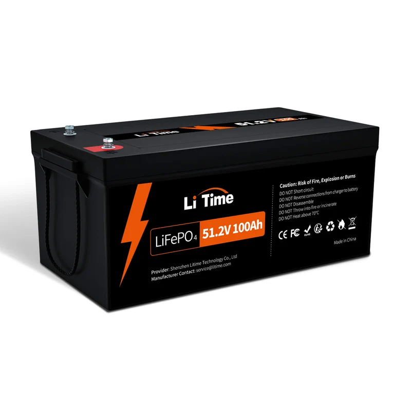 LiTime 51,2V 100Ah Deep Cycle LiFePO4 Lithium Batterie