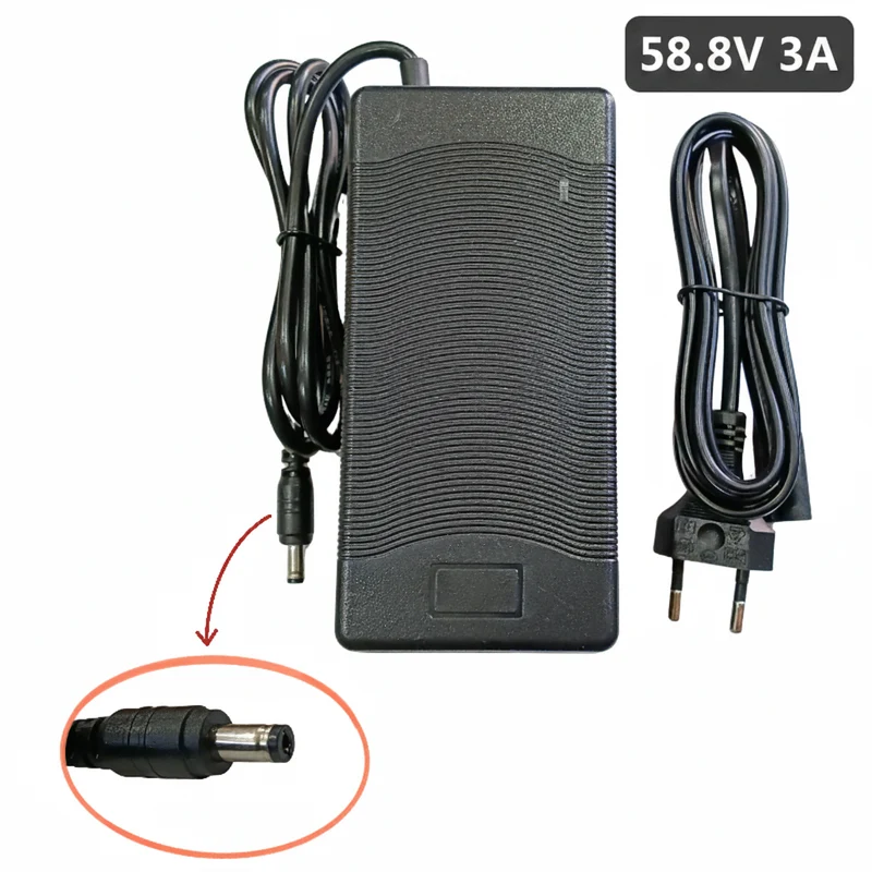 Cargador 52V para Ecoxtrem M41 Tank Dual (Salida 58.8V)