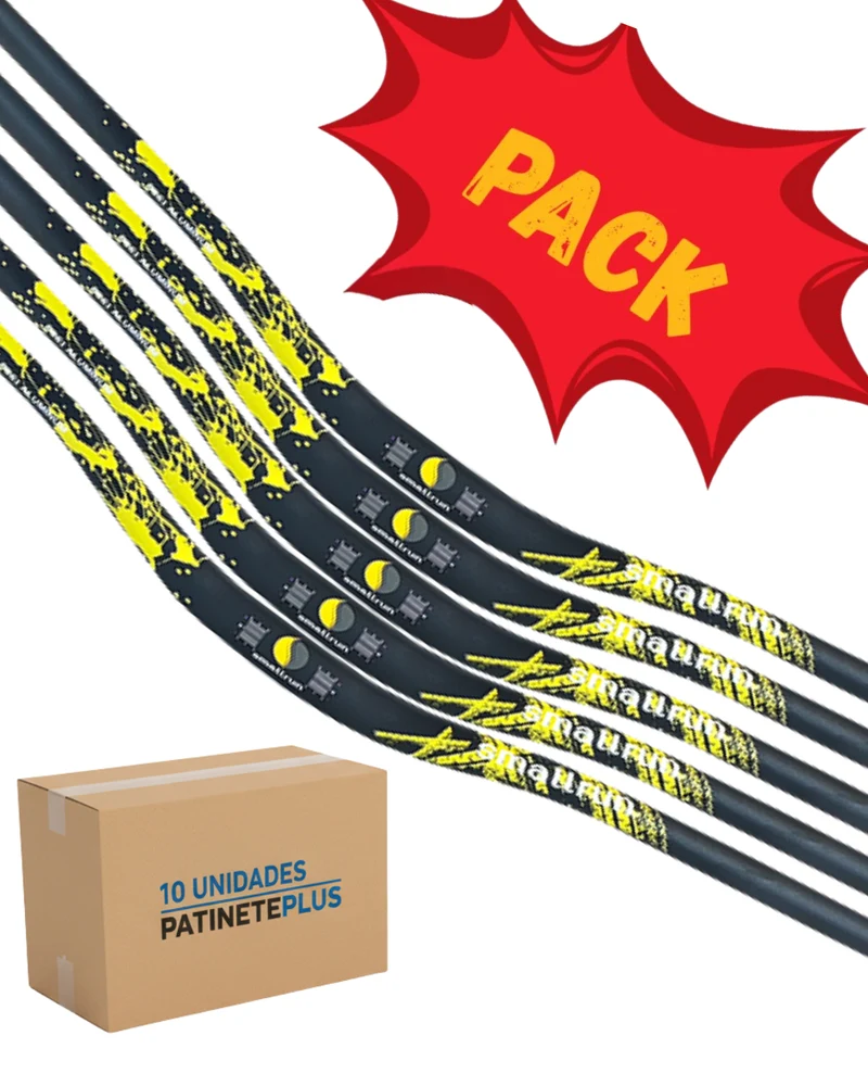 PACK 10 UND- Manillar para patinete / bici Negro [Aluminio 6061]