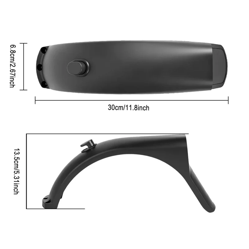 Kit de guardabarros trasero para Xiaomi 5 Pro
