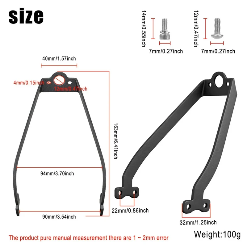 Kit de guardabarros trasero para Xiaomi 5 Pro