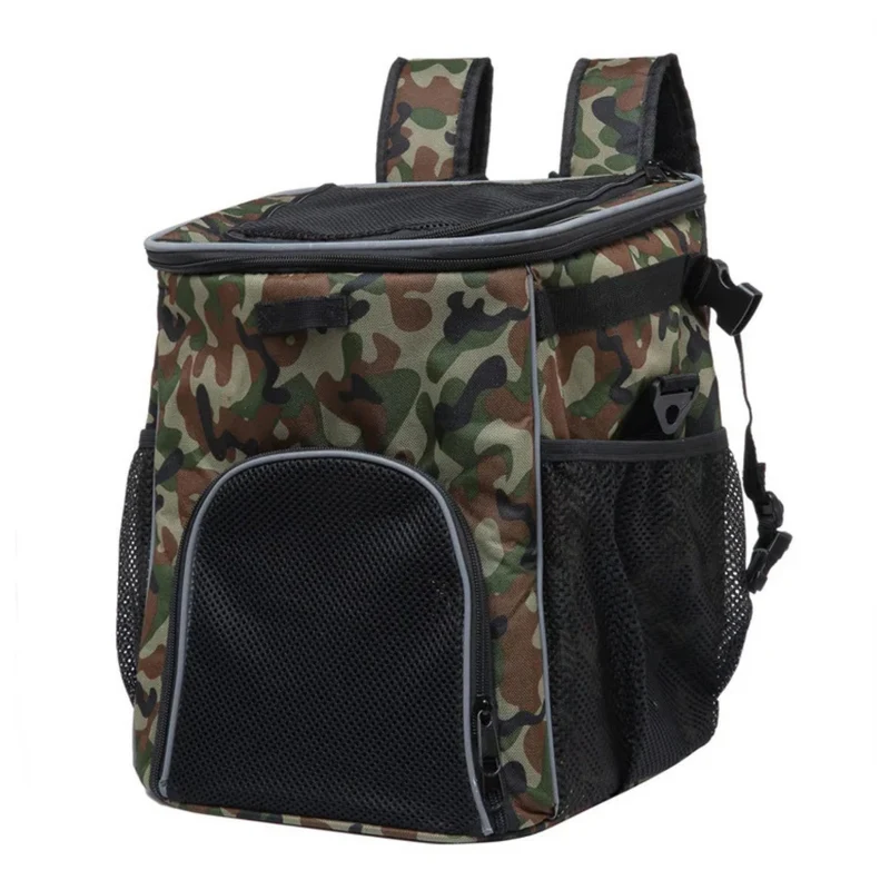 Mochila y alforja para bicicleta 2 en 1 para mascotas