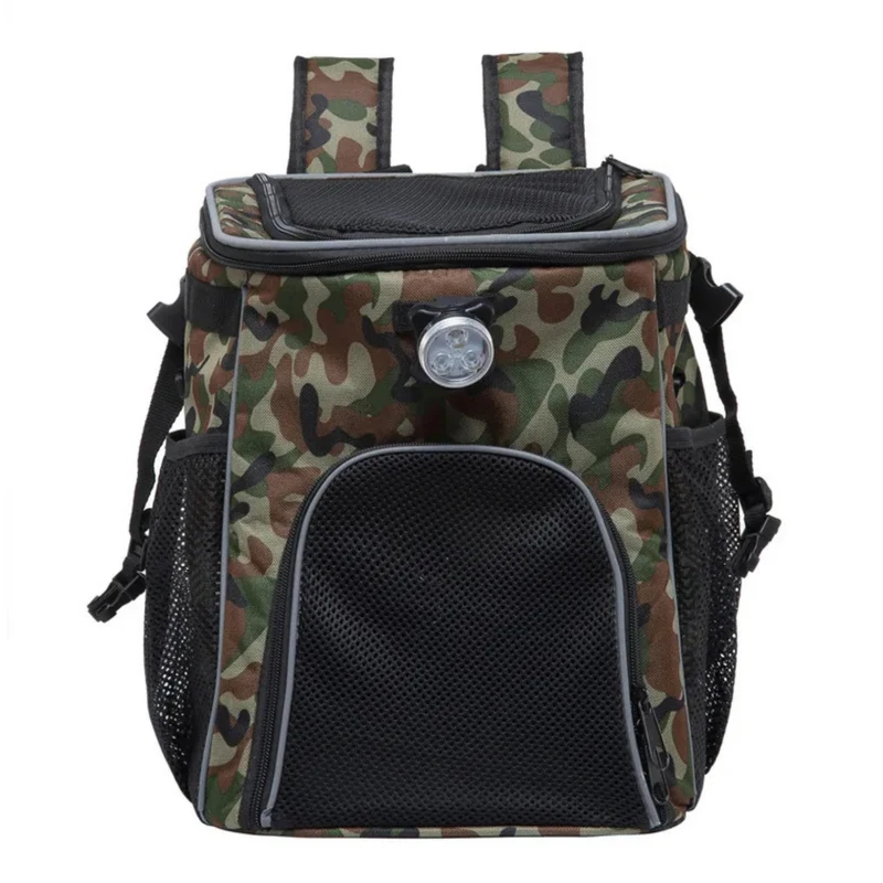 Mochila y alforja para bicicleta 2 en 1 para mascotas