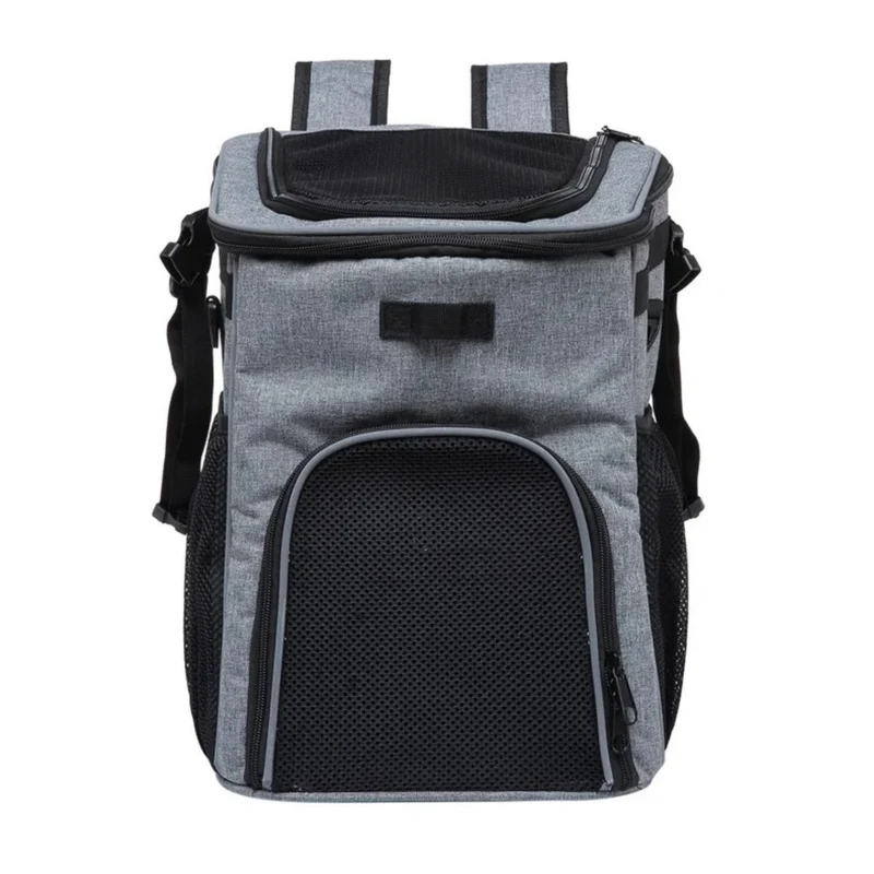 Mochila y alforja para bicicleta 2 en 1 para mascotas
