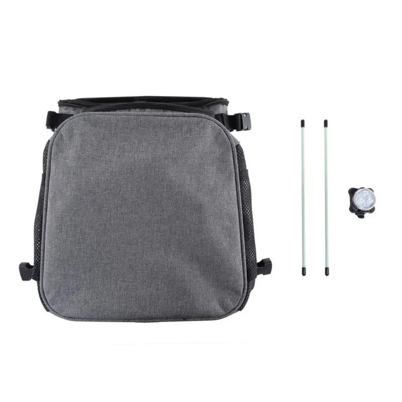 Mochila y alforja para bicicleta 2 en 1 para mascotas