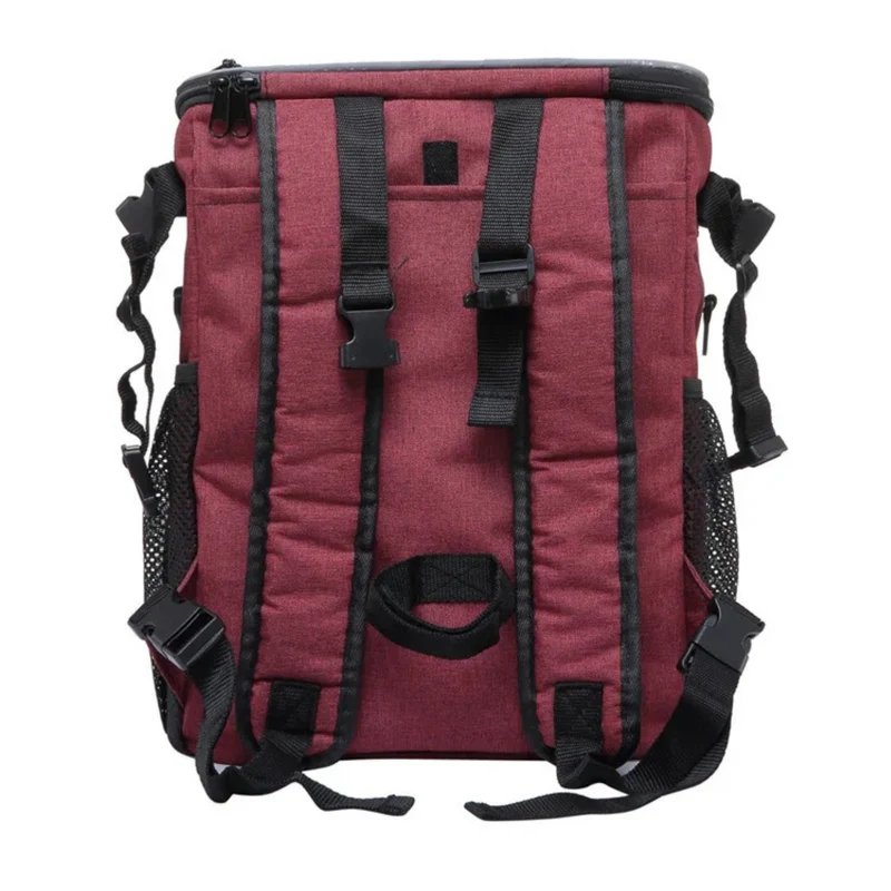 Mochila y alforja para bicicleta 2 en 1 para mascotas
