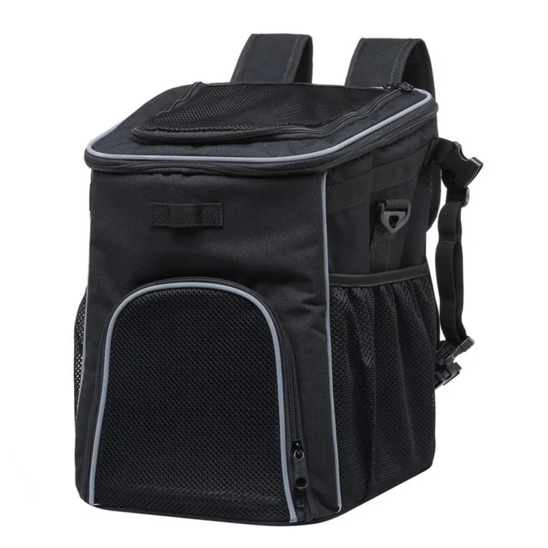 Mochila y alforja para bicicleta 2 en 1 para mascotas