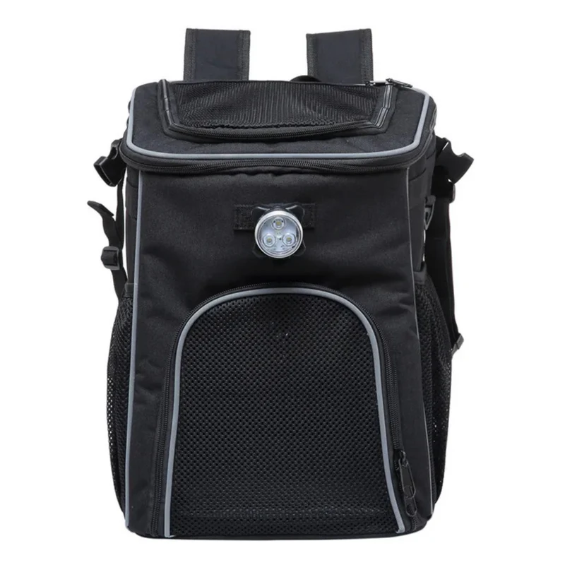 Mochila y alforja para bicicleta 2 en 1 para mascotas