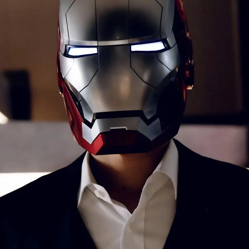 Casco inteligente - Iron Man Edition