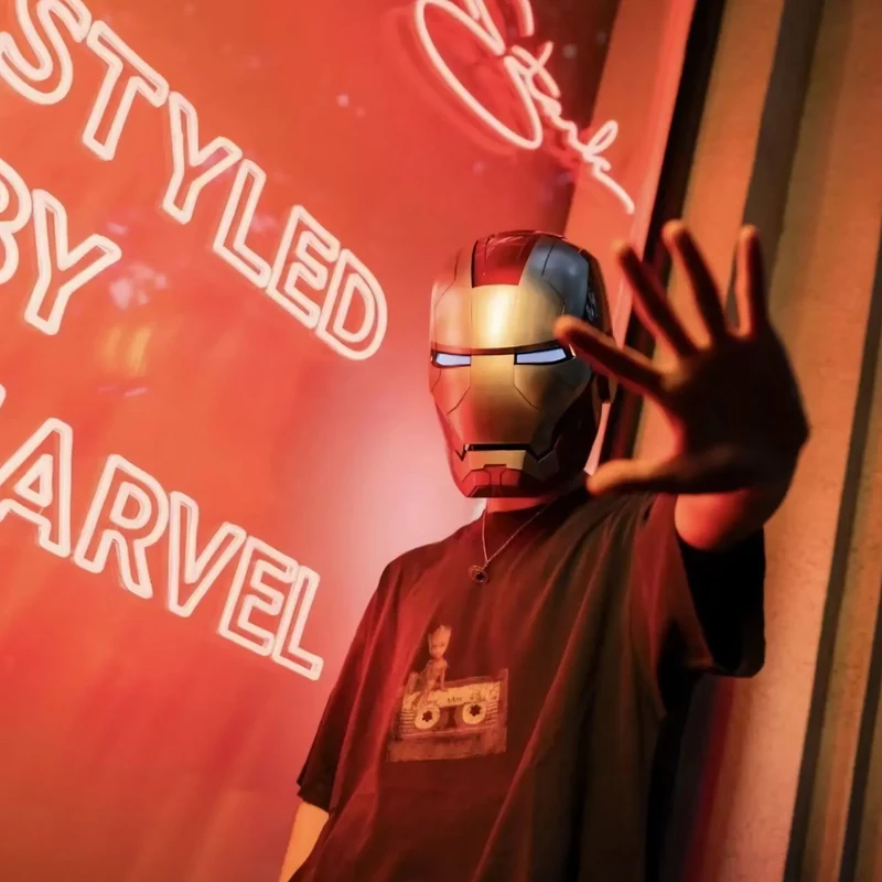 Casco inteligente - Iron Man Edition