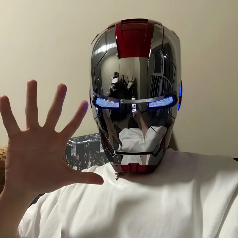 Casco inteligente - Iron Man Edition