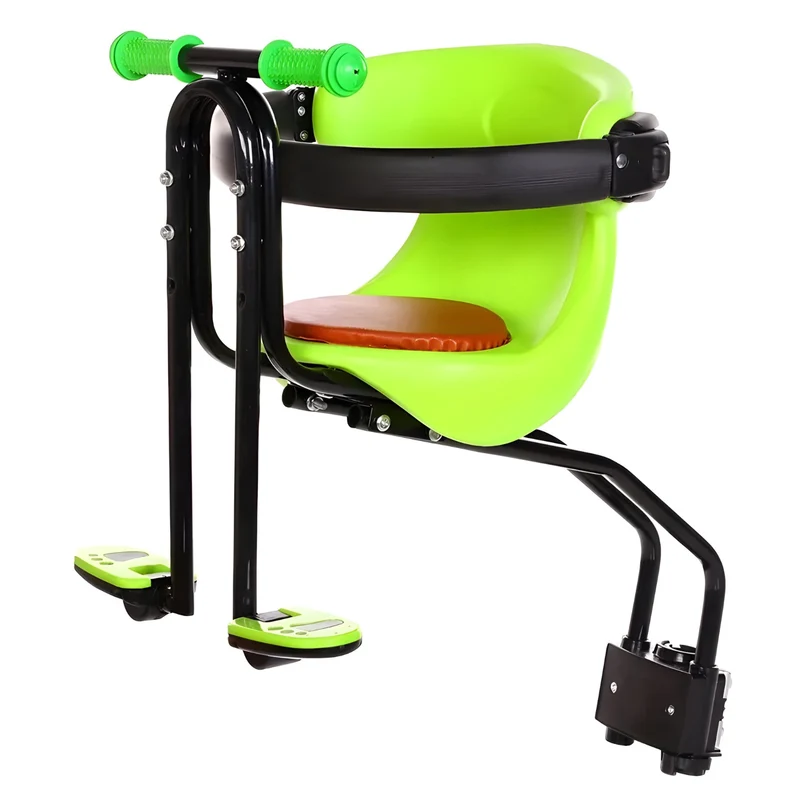 Sillita infantil inteligente para cuadro de bicicleta