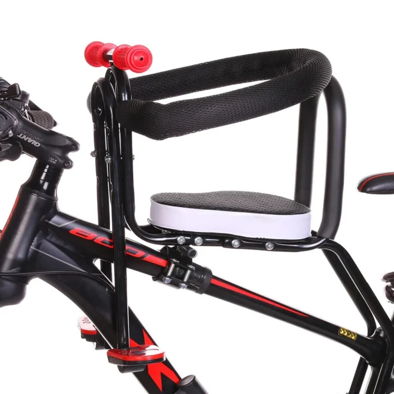 Sillita infantil inteligente para cuadro de bicicleta