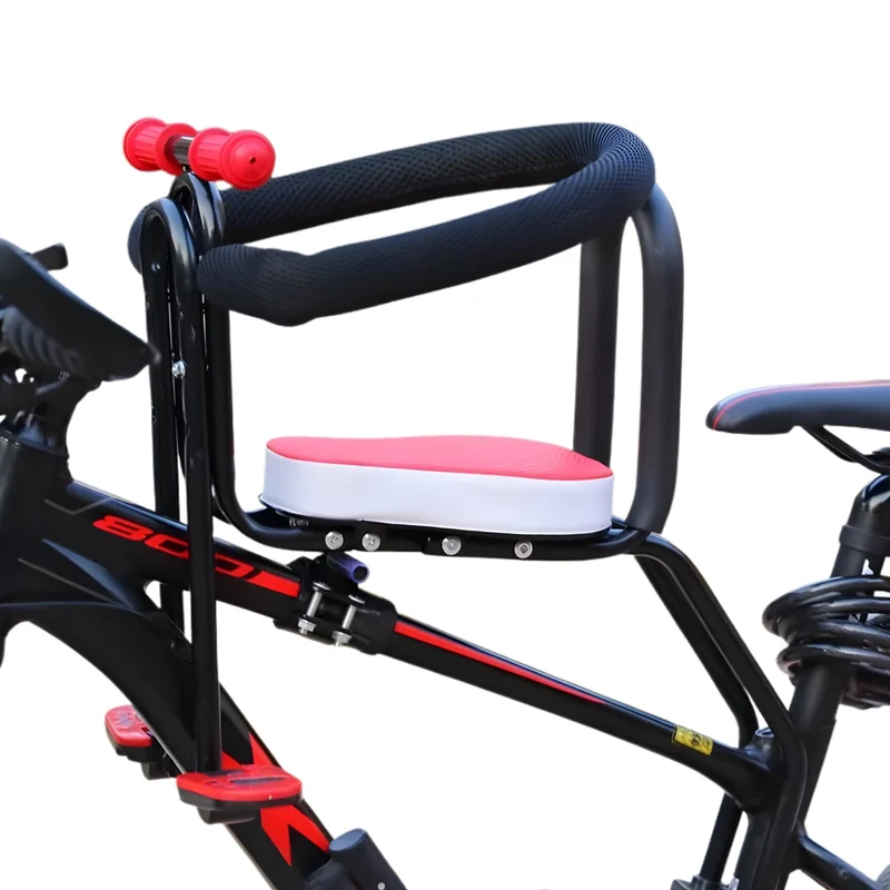 Sillita infantil inteligente para cuadro de bicicleta