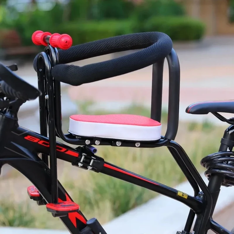 Sillita infantil inteligente para cuadro de bicicleta