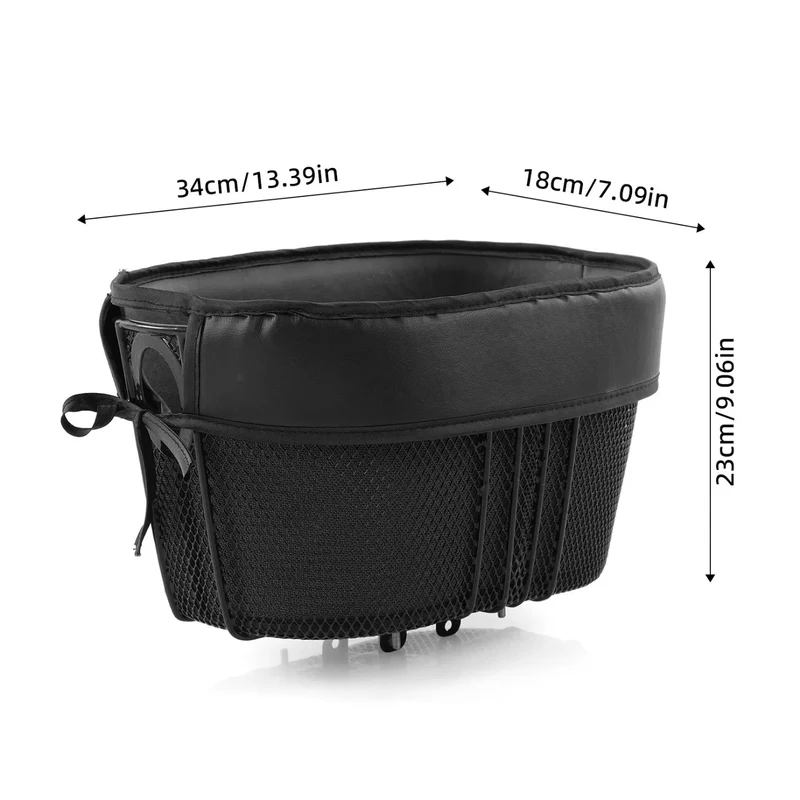 Cesta inteligente para bicicleta para perro