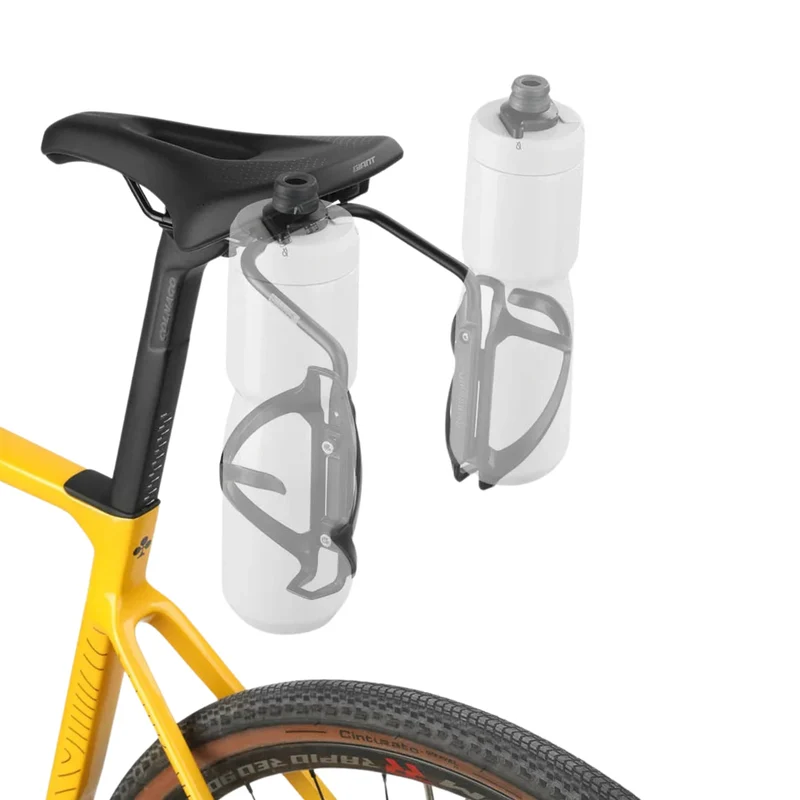 Soporte de aluminio para tija de sillín para alforjas traseras