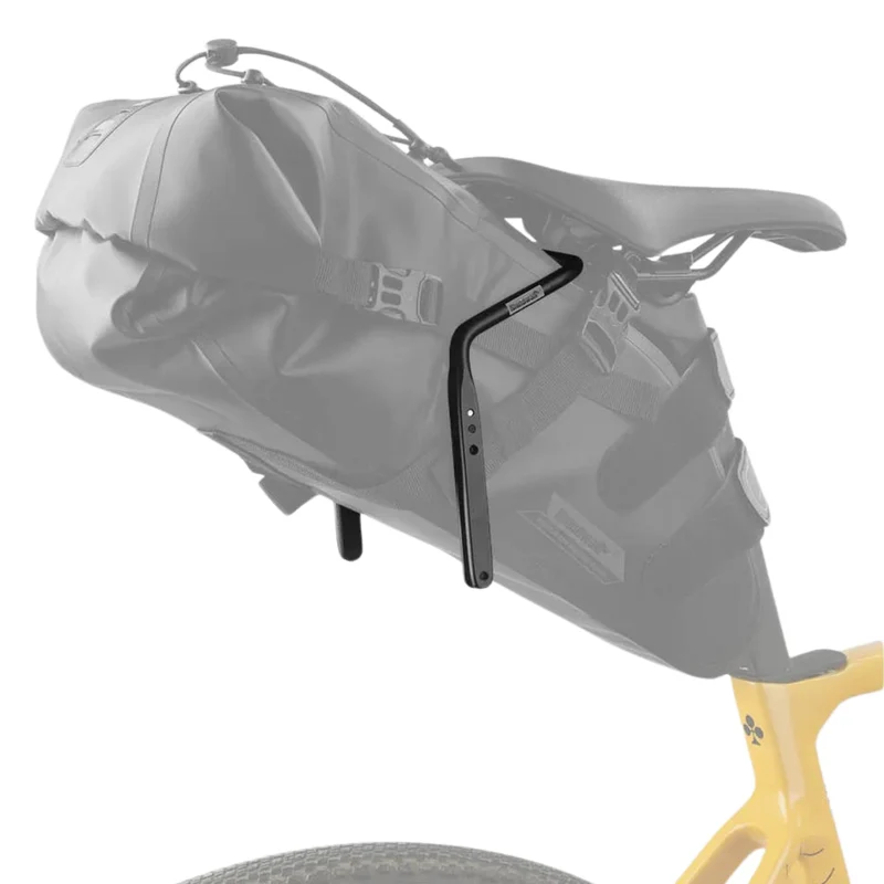 Soporte de aluminio para tija de sillín para alforjas traseras