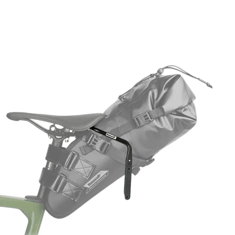 Soporte de aluminio para tija de sillín para alforjas traseras