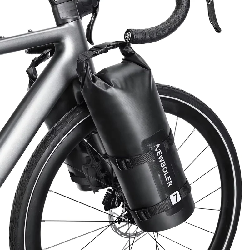 Bolsa delantera impermeable para bicicleta