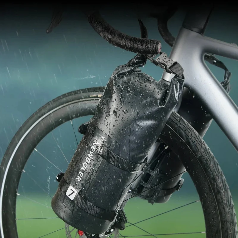 Bolsa delantera impermeable para bicicleta