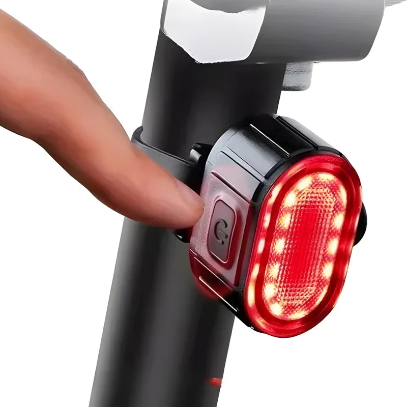 Kit de luces delantera y trasera para bicicleta
