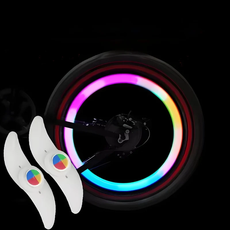 Luz LED inteligente para rueda de bicicleta