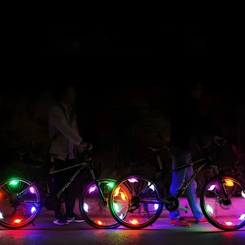 Luz LED inteligente para rueda de bicicleta