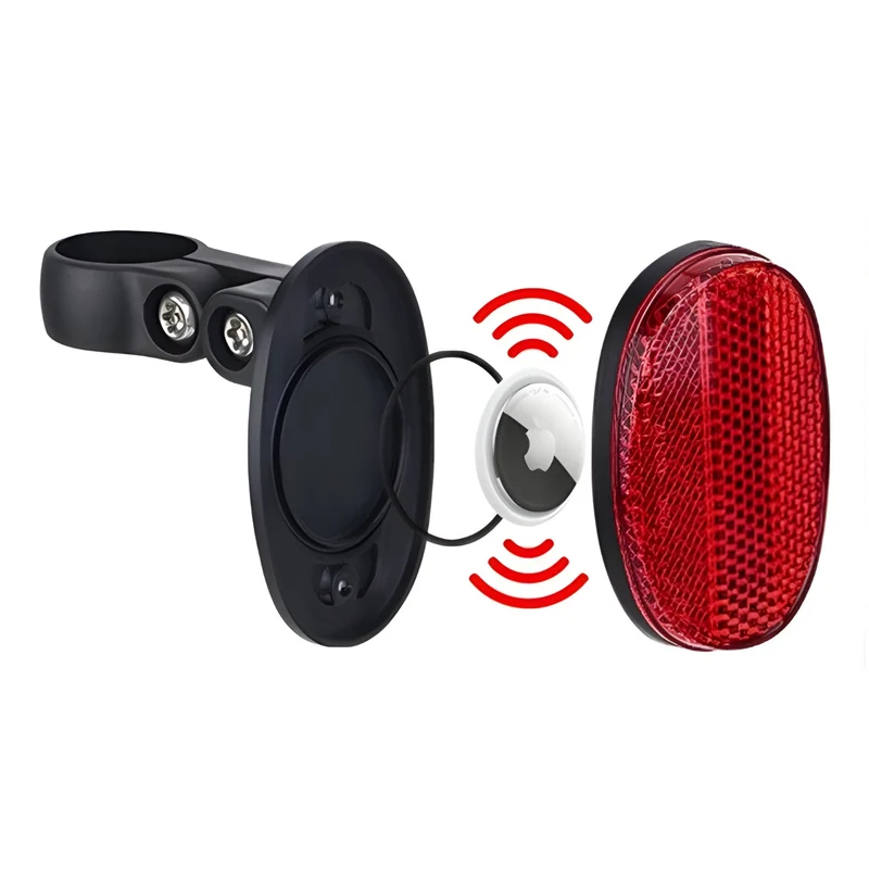 Reflector trasero inteligente con soporte para AirTag